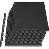 image:imageProsourceFit Extra Thick Puzzle Exercise Mat 1 EVA Foam Interlocking Tiles for Protective Cushioned Workout Flooring for Home and Gym Equipment Blue 3packBlack