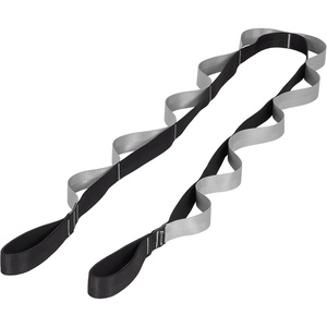 image:imageProsourceFIt MultiLoop Stretching Strap 8 Ft for Yoga Pilates Physical Therapy Sports Dance amp Gymnastics to Improve Posture Increase Flexibility and Mobility 3 dualtoned colors available