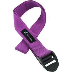 image:imageProsourceFit Durable Cotton Cinch Buckle Yoga Strap for Stretching Flexibility amp Physical TherapyPurple