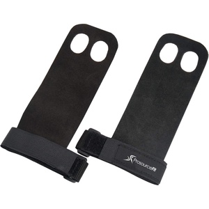 image:imageProsourceFit Gymnastics Hand Grips PU Leather Pair for PullUps Weight Lifting and Kettlebell ExercisesLargeXLarge
