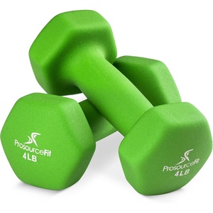 image:imageProsourceFit Neoprene Dumbbell Coated for NonSlip Grip4Pound