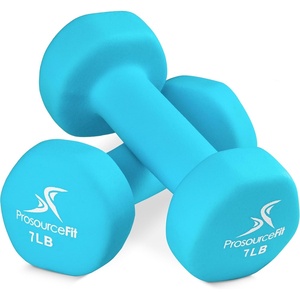 image:imageProsourceFit Neoprene Dumbbell Coated for NonSlip Grip7Pound