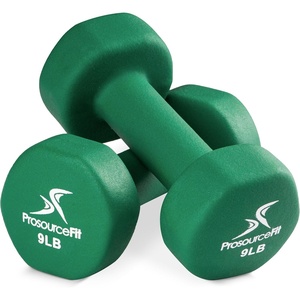 image:imageProsourceFit Neoprene Dumbbell Coated for NonSlip Grip9Pound