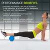 image:imageProsourceFit Flex Foam Rollers for Muscle Massage Physical Therapy Core amp Balance Exercises StabilizationBlue 12x6