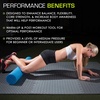 image:imageProsourceFit Flex Foam Rollers for Muscle Massage Physical Therapy Core amp Balance Exercises StabilizationBlue 36x6