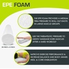 image:imageProsourceFit Flex Foam Rollers for Muscle Massage Physical Therapy Core amp Balance Exercises StabilizationWhite 36x6