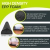 image:imageProsourceFit High Density Foam Rollers  inches long Firm Full Body Athletic Massager for Back Stretching Yoga Pilates Post Workout Trigger Point ReleaseBlack  36x 3