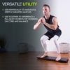 image:imageProsourceFit High Density Foam Rollers  inches long Firm Full Body Athletic Massager for Back Stretching Yoga Pilates Post Workout Trigger Point ReleaseBlack  36x 3