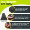 image:imageProsourceFit High Density Foam Rollers  inches long Firm Full Body Athletic Massager for Back Stretching Yoga Pilates Post Workout Trigger Point ReleaseBlack
