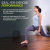 image:imageProsourceFit High Density Foam Rollers  inches long Firm Full Body Athletic Massager for Back Stretching Yoga Pilates Post Workout Trigger Point ReleaseBlack  12 X 3