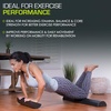 image:imageProsourceFit High Density Foam Rollers  inches long Firm Full Body Athletic Massager for Back Stretching Yoga Pilates Post Workout Trigger Point ReleaseBlack  36x 3