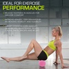 image:imageProsourceFit High Density Foam Rollers 12  inches long Firm Full Body Athletic Massage Tool for Back Stretching Yoga Pilates Post Workout Muscle Recuperation BlackBluePink