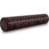 image:imageProsourceFit High Density Foam Rollers 12  inches long Firm Full Body Athletic Massage Tool for Back Stretching Yoga Pilates Post Workout Muscle Recuperation BlackBlueBlackRed