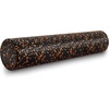 image:imageProsourceFit High Density Foam Rollers 12  inches long Firm Full Body Athletic Massage Tool for Back Stretching Yoga Pilates Post Workout Muscle Recuperation BlackBlueBlackOrange