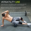 image:imageProsourceFit High Density Foam Rollers 12  inches long Firm Full Body Athletic Massage Tool for Back Stretching Yoga Pilates Post Workout Muscle Recuperation BlackBlueBlackBlue