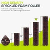image:imageProsourceFit High Density Foam Rollers 12  inches long Firm Full Body Athletic Massage Tool for Back Stretching Yoga Pilates Post Workout Muscle Recuperation BlackBlueBlackRed