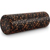 image:imageProsourceFit High Density Foam Rollers 12  inches long Firm Full Body Athletic Massage Tool for Back Stretching Yoga Pilates Post Workout Muscle Recuperation BlackBlueBlackOrange