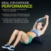 image:imageProsourceFit High Density Foam Rollers 12  inches long Firm Full Body Athletic Massage Tool for Back Stretching Yoga Pilates Post Workout Muscle Recuperation BlackBlueBlackBlue
