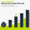 image:imageProsourceFit High Density Foam Rollers 12  inches long Firm Full Body Athletic Massage Tool for Back Stretching Yoga Pilates Post Workout Muscle Recuperation BlackBlueBlackBlue