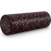 image:imageProsourceFit High Density Foam Rollers 12  inches long Firm Full Body Athletic Massage Tool for Back Stretching Yoga Pilates Post Workout Muscle Recuperation BlackBlueBlackRed