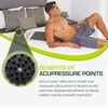 image:imageProsourceFit Ki Acupressure Mat and Pillow Set with 100 Natural Linen for BackNeck Pain Relief and Muscle RelaxationOnyx Gold