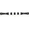 image:imageProsourceFit Massage Stick Roller 18 Handheld Portable SelfMyofascial Release Tool for Relief from Muscle PainCramps in Calves Shins Thighs and Back BlackWhiteWhite