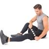 image:imageProsourceFit Massage Stick Roller 18 Handheld Portable SelfMyofascial Release Tool for Relief from Muscle PainCramps in Calves Shins Thighs and Back BlackWhiteWhite
