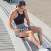 image:imageProsourceFit Massage Stick Roller 18 Handheld Portable SelfMyofascial Release Tool for Relief from Muscle PainCramps in Calves Shins Thighs and Back BlackWhiteWhite