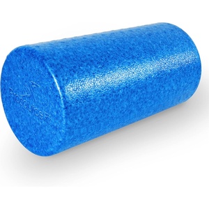 image:imageProsourceFit High Density Foam Rollers 12  inches long Firm Full Body Athletic Massage Tool for Back Stretching Yoga Pilates Post Workout Muscle Recuperation BlackBlueBlue