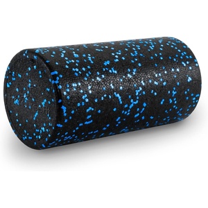 image:imageProsourceFit High Density Foam Rollers 12  inches long Firm Full Body Athletic Massage Tool for Back Stretching Yoga Pilates Post Workout Muscle Recuperation BlackBlueBlackBlue