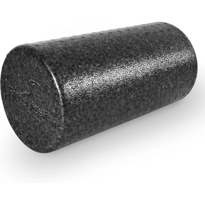 image:imageProsourceFit High Density Foam Rollers 12  inches long Firm Full Body Athletic Massage Tool for Back Stretching Yoga Pilates Post Workout Muscle Recuperation BlackBlueBlack