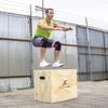image:imageProsourceFit 3in1 Wood Plyometric Jump Box For Cross Conditioning Agility Vertical Jump Training amp Plyo WorkoutsSmooth Sanded Finish