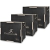 image:imageProsourceFit 3in1 Wood Plyometric Jump Box For Cross Conditioning Agility Vertical Jump Training amp Plyo WorkoutsTextured Grid Surface