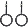 image:imageProsourceFit Fitness Gymnastics Rings with Straps for Total Body Conditioning at HomeBlack  Lexan