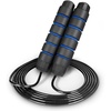 image:imageProsourceFit Speed Jump Rope up to 8 Foot Adjustable Length for Men and Women Foam Handles Ultra Light Rope for Boxing Jumping Exercises and Cardio WorkoutBlue