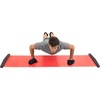image:imageProsourceFit Slide Board Mat for Exercise 6 with End Stops Booties amp Carrying Bag for LowImpact Indoor Home Workouts and Sports Training