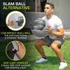 image:imageProSource Soft Medicine Balls for CrossFit Wall Ball and Full Body Dynamic Exercises ColorCoded Weights 6 8 10 14 20 25 lbGray 25 LB