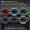image:imageProSource Soft Medicine Balls for CrossFit Wall Ball and Full Body Dynamic Exercises ColorCoded Weights 6 8 10 14 20 25 lbGreen 10 LB