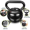 image:imageProsourceFit Adjustable 40lb Cast Iron Kettlebell Weight Set for Home Gym Strength Training