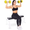 image:imageProsourceFit Adjustable Dumbbell amp Barbell Weight Set 2in1 Free Weights Available Home Gym EquipmentYellow 22lb