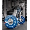 image:imageProsourceFit Competition Color Training Bumper Plates Rubber with Steel Insert Calibrated for Cross Conditioning Power Lifting Weight Training25lb