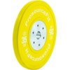 image:imageProsourceFit Competition Color Training Bumper Plates Rubber with Steel Insert Calibrated for Cross Conditioning Power Lifting Weight Training35lb