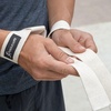 image:imageProsourceFit Pair of Weight Lifting Straps for Men and Women Adjustable Cotton Straps for Improved GripBeige