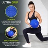 image:imageProsourceFit Slam Medicine Balls 5 10 15 20 25 30 50lbs Smooth and Tread Textured Grip Dead Weight Balls for Strength and Conditioning Exercises Cardio and Core WorkoutsBlue