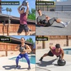 image:imageProsourceFit Slam Medicine Balls 5 10 15 20 25 30 50lbs Smooth and Tread Textured Grip Dead Weight Balls for Strength and Conditioning Exercises Cardio and Core WorkoutsClassic  Black