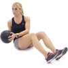 image:imageProsourceFit Slam Medicine Balls 5 10 15 20 25 30 50lbs Smooth and Tread Textured Grip Dead Weight Balls for Strength and Conditioning Exercises Cardio and Core WorkoutsClassic  Black