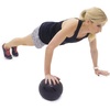 image:imageProsourceFit Slam Medicine Balls 5 10 15 20 25 30 50lbs Smooth and Tread Textured Grip Dead Weight Balls for Strength and Conditioning Exercises Cardio and Core WorkoutsClassic  Black