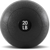 image:imageProsourceFit Slam Medicine Balls 5 10 15 20 25 30 50lbs Smooth and Tread Textured Grip Dead Weight Balls for Strength and Conditioning Exercises Cardio and Core WorkoutsClassic  Black