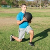 image:imageProsourceFit Slam Medicine Balls 5 10 15 20 25 30 50lbs Smooth and Tread Textured Grip Dead Weight Balls for Strength and Conditioning Exercises Cardio and Core WorkoutsTread  Black