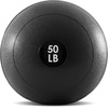 image:imageProsourceFit Slam Medicine Balls 5 10 15 20 25 30 50lbs Smooth and Tread Textured Grip Dead Weight Balls for Strength and Conditioning Exercises Cardio and Core WorkoutsClassic  Black